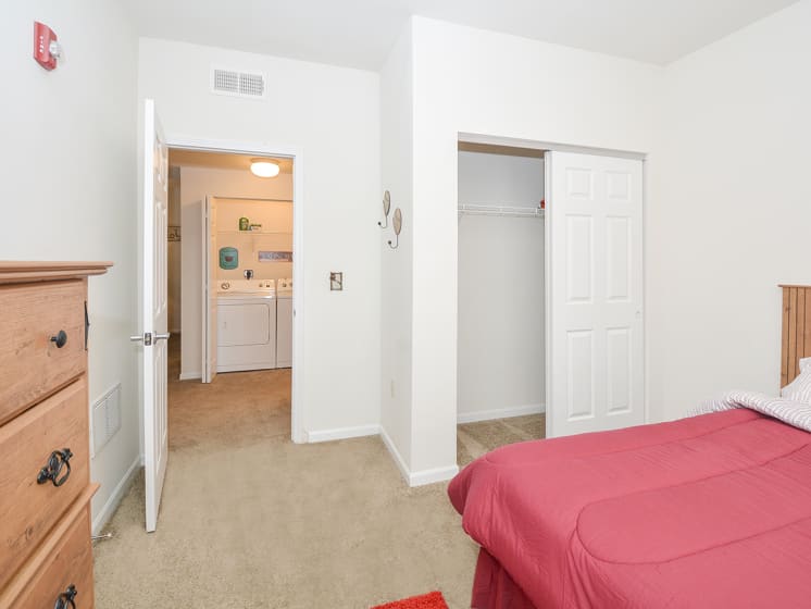Spacious Bedrooms and Closets